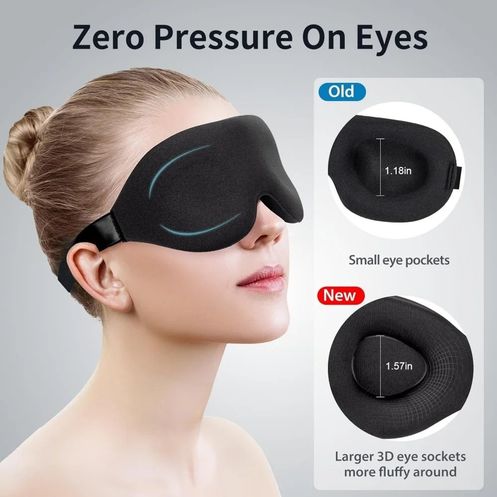 3D Contoured Sleep Mask