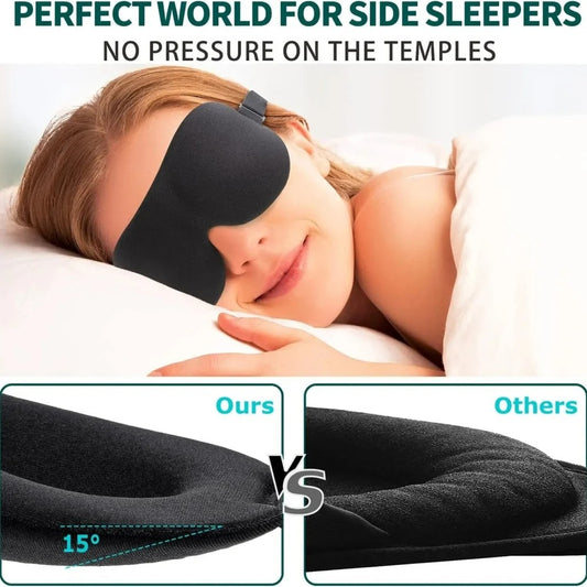 3D Contoured Sleep Mask
