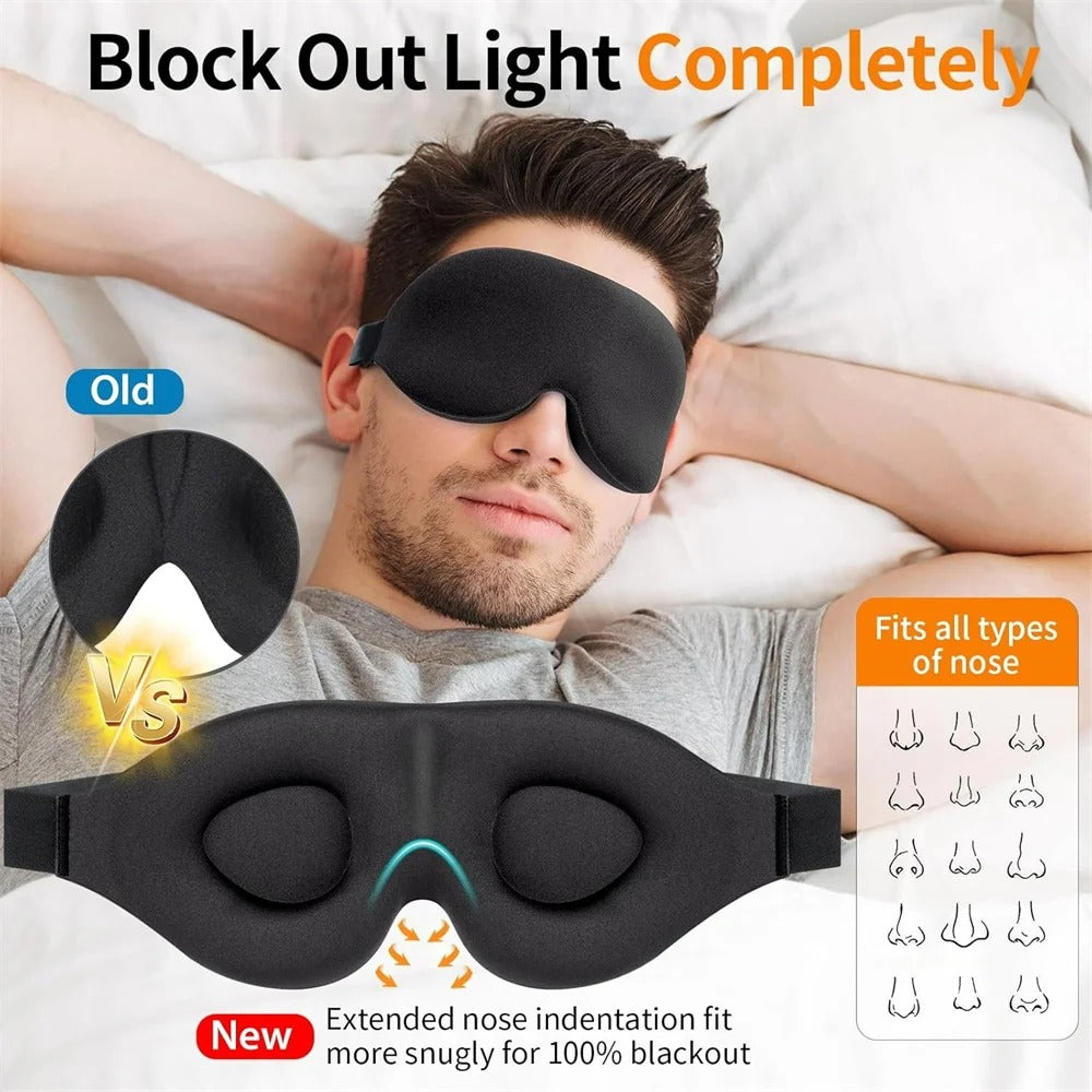 3D Contoured Sleep Mask